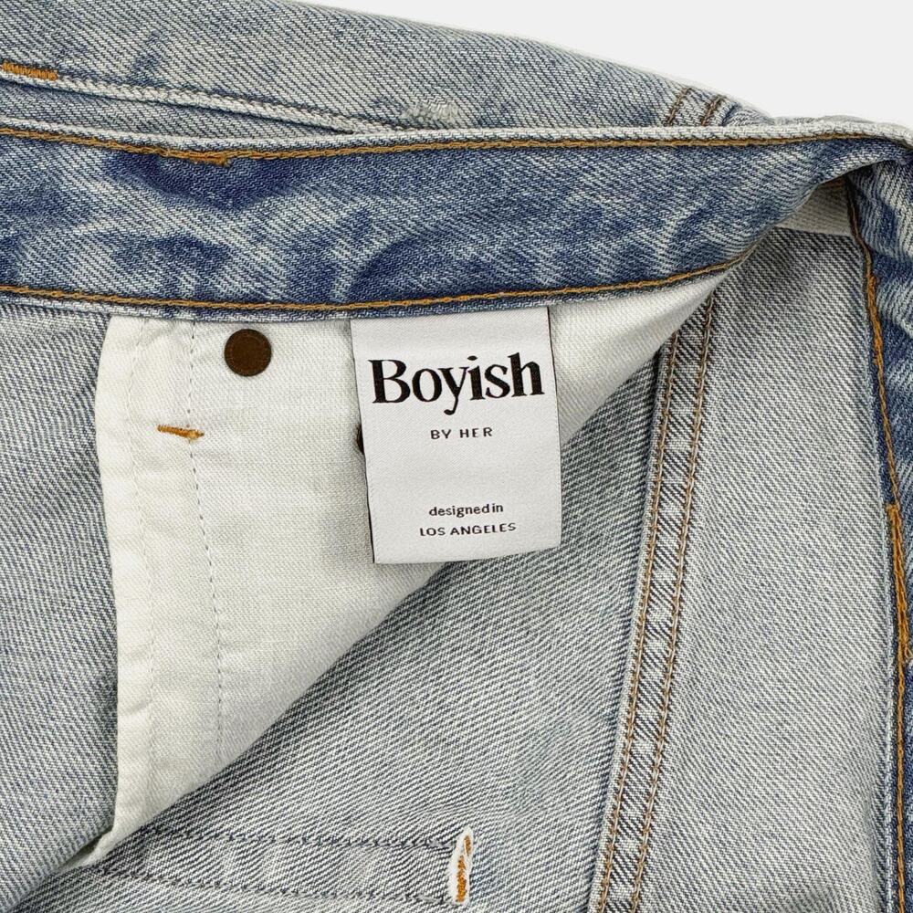 NWT Boyish Billy High Rise Skinny Jean 27 Barefoot in the Park Light Wash - Picture 12 of 13